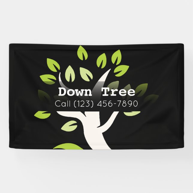Advertise Tree Cutting Business Banner (Horizontal)