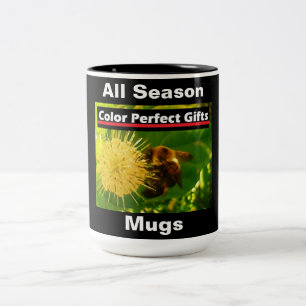 Advertisement Bumblebee Nectar All Season Two-Tone Coffee Mug