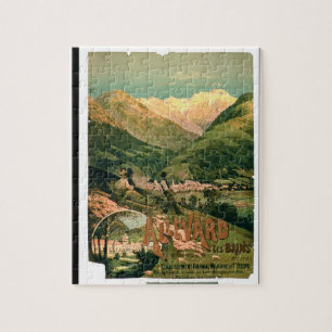 Advertisement for 'Allevard Les Bains', Isere (col Jigsaw Puzzle