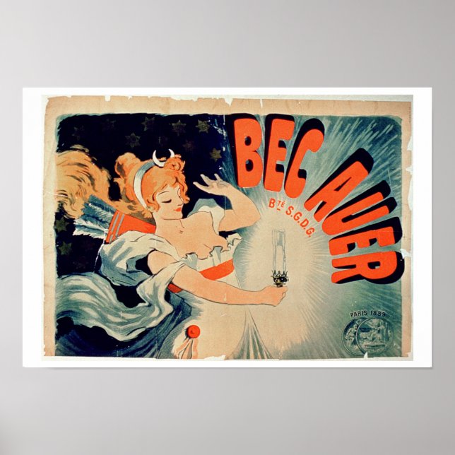 Advertisement for 'Bec Auer' (color litho) Poster (Front)