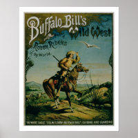 Advertisement for 'Buffalo Bill's Wild West and Co
