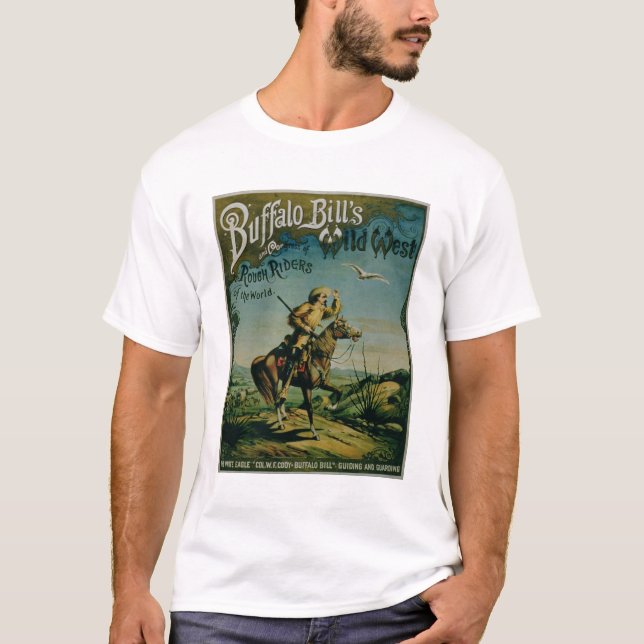 Advertisement for 'Buffalo Bill's Wild West and Co T-Shirt (Front)