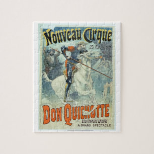 Advertisement for 'Don Quixote, New Circus', Horse Jigsaw Puzzle