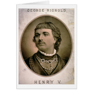 Advertisement For 'George Rignold as Henry V' (col
