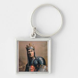 Advertisement for 'John McCullough as Richard III' Keychain