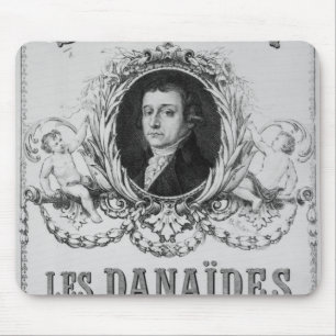 Advertisement for 'Les Danaides' Mouse Pad