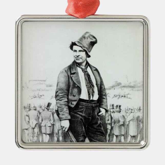 Advertisement for 'Limerick Races' Metal Ornament (Front)