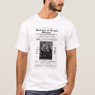Advertisement for Maskelyne & Devant's Mysteries T-Shirt