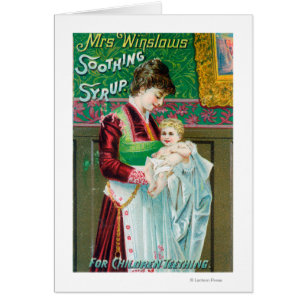 Advertisement for Mrs Winslows Soothing Syrup
