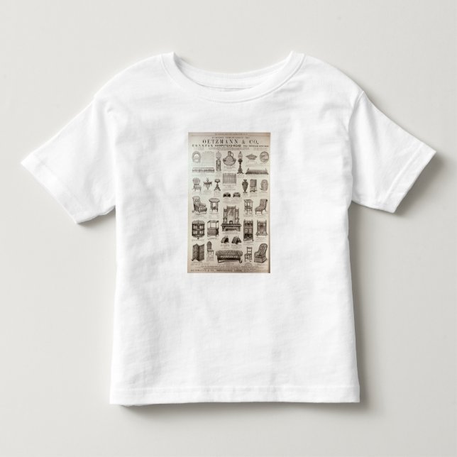 Advertisement for Oetzmann & Co. Toddler T-shirt (Front)