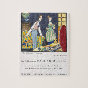 Advertisement for Paul Olmer's Summer Collection, Jigsaw Puzzle
