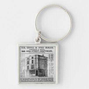 Advertisement for Robert Jones, Tea Keychain
