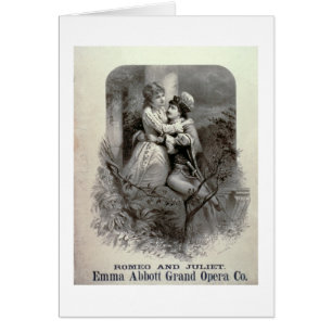 Advertisement for 'Romeo And Juliet', Starring Emm