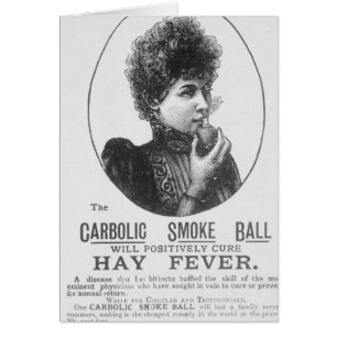 Advertisement for the Carbolic Smoke Ball