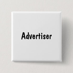Advertiser 2 Inch Square Button