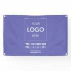 Advertising Business Logo Purple