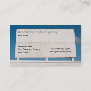 Advertising Company Business Card