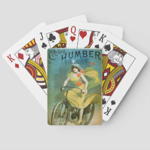 Advertising for 'Humber Cycles' (colour litho) Playing Cards