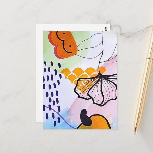 Advice Cards - Colourful illustration (Front/Back In Situ)