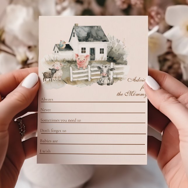 Advice for mommy baby shower (Creator Uploaded)