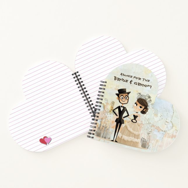 Advice for the Bride and Groom  Notebook (Inside)