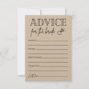 Advice For The Bride To Be