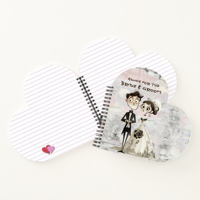 Advice for the Gothic Bride & Groom  Notebook (Inside)