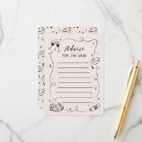 Advice for the Grad Whimsical Scribble Doodles