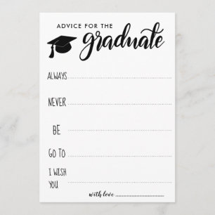 Advice For The Graduate Minimalist Invitation
