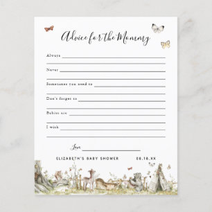 Advice for the Mommy   Baby Shower Game