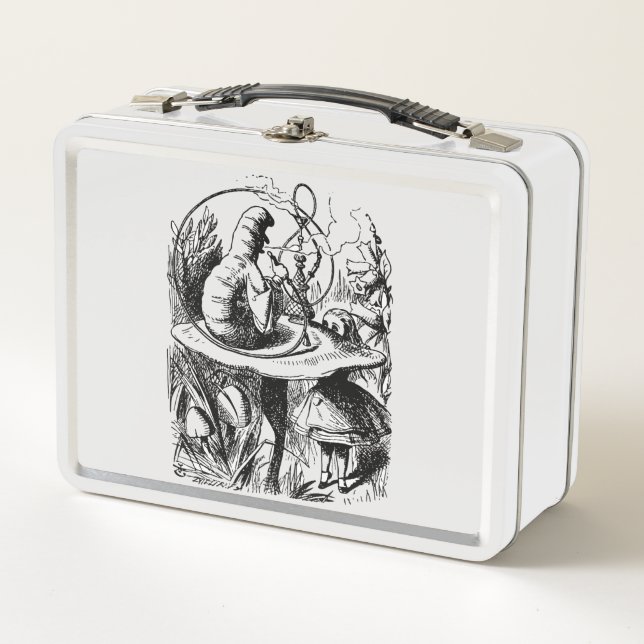 Advice from a Caterpillar Metal Lunch Box (Front)