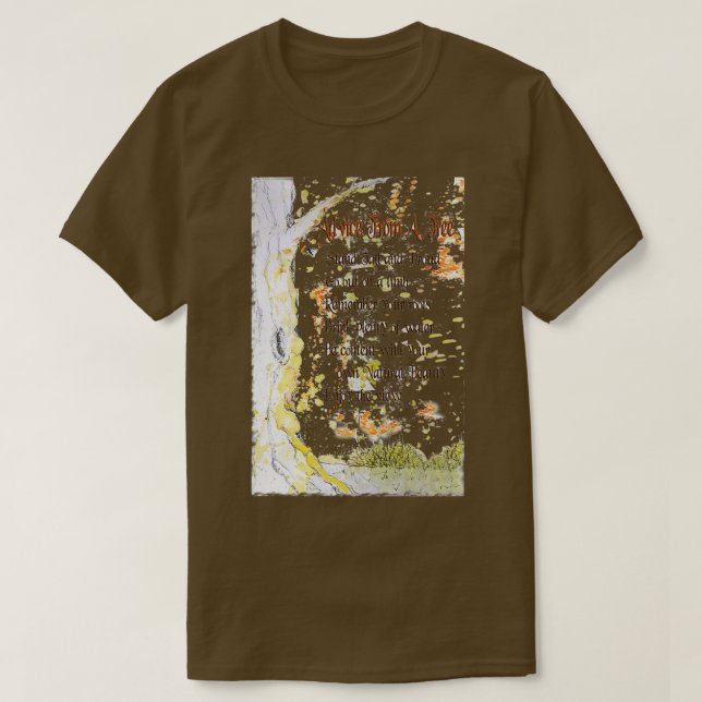 Advice From A Tree  T-Shirt (Design Front)