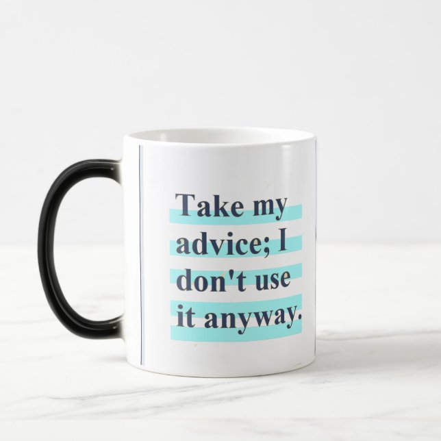 advice magic mug (Left)