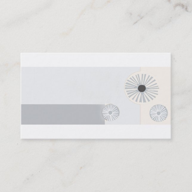 Advice  Modern PROFESSIONAL Abstract Minimal Business Card (Front)