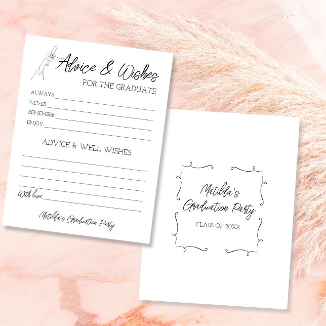 Advice & Wishes For Graduate Graduation Card (Advice & Wishes For Graduate Graduation Card)