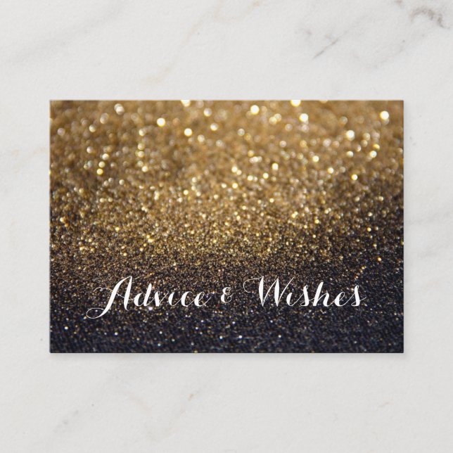 Advice & Wishes Wedding Cards (Front)