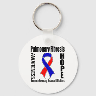 Advocacy Matters Pulmonary Fibrosis Keychain
