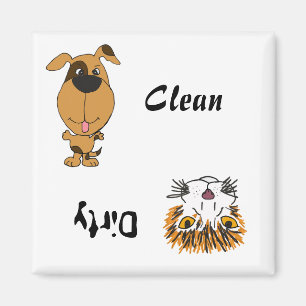 AE- Dog and Cat Dishwasher Magnet