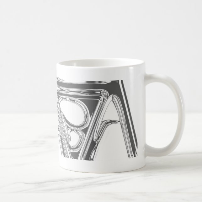 AeaeA Chrome Coffee Mug (Right)
