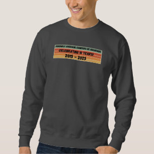 AEC sweatshirt gris de 10 ans