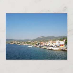 Aegean sea postcard