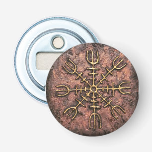 Ægishjálmr – Viking Helm of Awe Norse Protection Bottle Opener