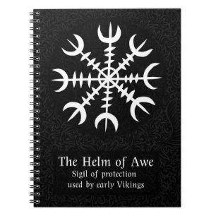 Ægishjálmr – Viking Helm of Awe Norse Protection Notebook