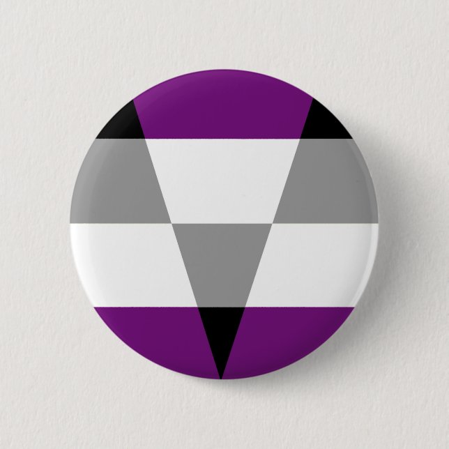 Aegosexual pride 2 inch round button (Front)