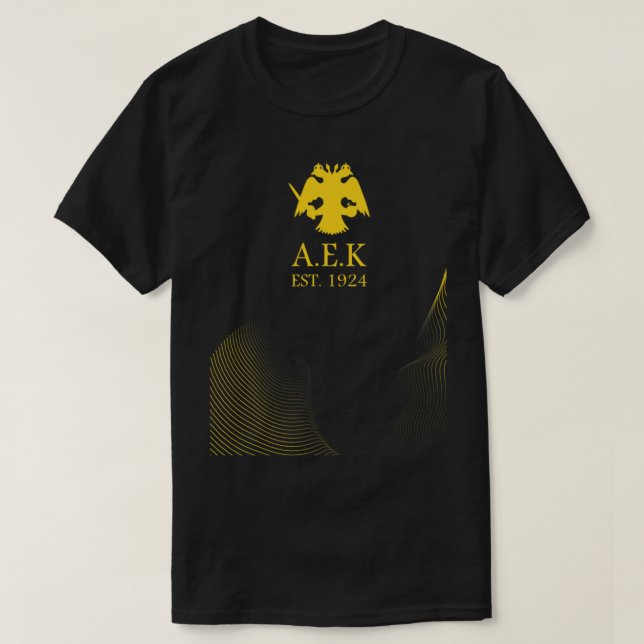 AEK ATHENS - ATHENS - AEK T-Shirt (Design Front)