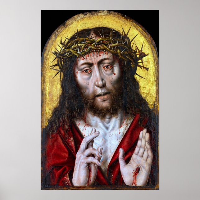 Aelbert Bouts The Man of Sorrows Poster (Front)