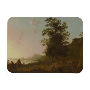 Aelbert Cuyp -Landscape with the Flight into Egypt Magnet
