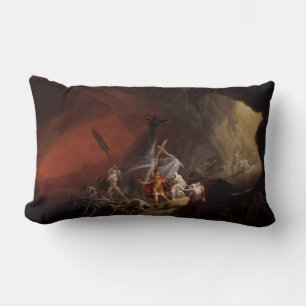 Aeneas and the Sibyl Old Masters Reproduction Lumbar Pillow