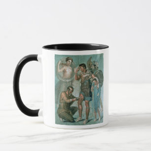 Aeneas injured, from Pompeii Mug
