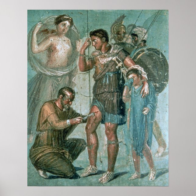 Aeneas injured, from Pompeii Poster (Front)